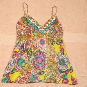 Stylish ladies printed cotton vest